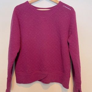 Brooks reversible quilted sweatshirt